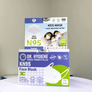 [Flagship Store]Dr.Hygiene-เช็ต - Dr.Hygiene หน้ากากอนามัย KN95 25 ชิ้น และ หน้ากากอนามัย Protect Plus Kids Mask 10 ชิ้น หน้ากากอนามัยทางการแพทย์ หน้ากากกันฝุ่น KN95 PM2.5