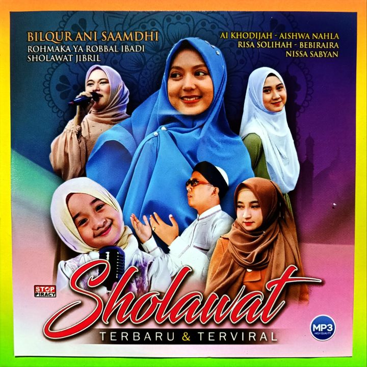 Kaset MP3 Audio Musik 166 Lagu Islami Sholawat Campuran Terbaru Dan