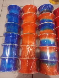 GULUNGAN SENAR WARNA LAYANGAN DAN PANCING tebal 3mm 3inc