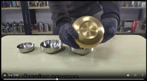 [SG] Stainless Steel Double Wall Gold Bowl Rice Bowls Stainless Steel Soup Noodle Bowl for Dinner