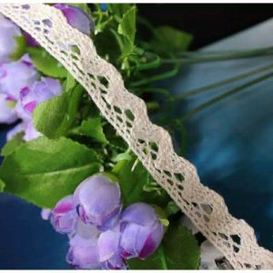 Renda rajut katun lebar 1.6 cm per roll isi 15 yard / iyam colection /  Renda rajut roll murah grosir / Renda rajut meteran / Renda rajut lebar 10cm / Renda rajut per roll / Renda rajut gulungan besar