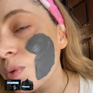 EELHOE มาส์กล้างหน้า โคลนทะเลเดดซี มาส์กโคลน Dead Sea Mud Cleansing Mask มาส์กโคลนทำความสะอาดผิวให้ความชุ่มชื้น สิวหัวดำ สิวอุดตัน ควบคุมความมันอย่างล้ำลึก มาส์กโคลนทาผิว (100g)