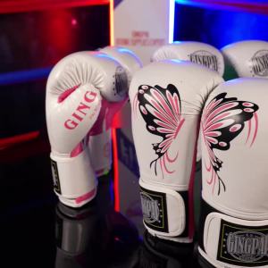 la6-12oz Pink efly ing Gloves for Kids Women Kicking Training Glove Pro Training Sparring Muay Thai MMA Heavy Bag Gloves