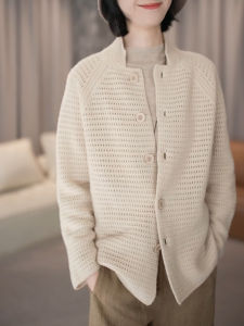 QINGNAER | Slim and Elegant Cardigan Large Size