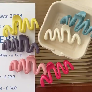 🔥พร้อมส่ง🔥 กิ๊บหนีบผม กิ๊บหนีบผม กิ๊บติดผมเกาหลี คลิปหนีบผมอะคริลิค(12.5cm)