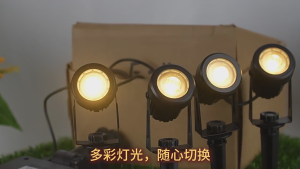 Lampu Suria Landscape Spotlight Split-type Lampu Solar Outdoor Lamp utk Pokok Decoration House Garden Lawn Pathway Lighting Waterproof