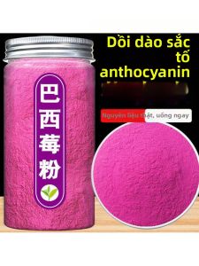 Bột Acai Berry Siêu Thực Phẩm Thay Thế Bữa Ăn Giàu Anthocyanins và Hạt Chia Không Đường Không Chất Bảo Quản