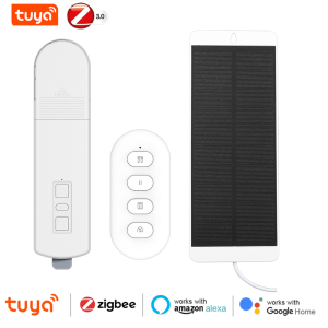 Tuya Zigbee Smart DIY Roller Shade Blinds Motor Pull Bead Motorized Chain Blind System support Alexa Google Home Voice Control