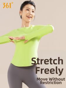 361° | Sport Yoga T-Shirt Women Long Sleeve