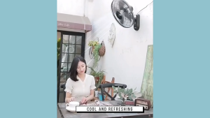 【BUY 1 TAKE 1】Wall Fan Electric Fan 16 inch Wall Fan with Remote Control Inverter Home 5 Blades Electric Fan Copper Core Motor Buy 1 Take 1