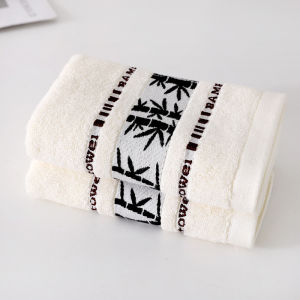 2pcs Bathroom Bamboo Towels Embroidery Soft High Quality Hand Face Towel Sheet Set Gift Bath Towels 34x34cm 34x74cm 70x140cm