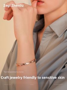 zengliu | Rose Gold Delicate Luxury Womens Bracelet Gift