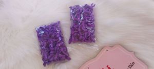 hoa ớt nhựa màu tím khoảng 80hoa 100g
