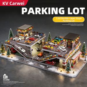 Diecast Car Parking Garage Display And Storage