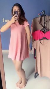 Home Dress Mola 975 / Swing Dress / Pakaian Dinas Malam Wanita