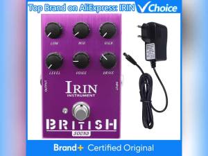 IRIN | AN-31 Guitar Pedal British Sound Rock Amp Simulator Pedal Brit-Rock Era BluesBreaker Overdrive Effects for Electric Guitar