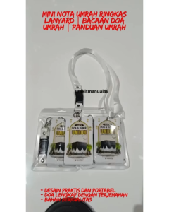 Nota Mini Umroh | Panduan Umrah | Doa Dan Dzikir Umrah