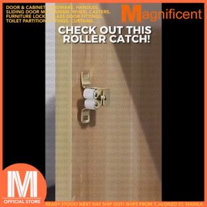 Taiwan Double Roller Catch Latch for Cabinet Door (10 pcs)