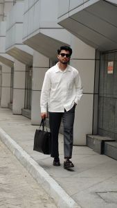 Noble Long Polo Soft Knit by Schouten - Premium Kaos Polo Pria Panjang