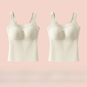 MiiOW | Áo ba lỗ lót lông cừu dày cho nữ MiiOW YX-2472 Áo ngực tích hợp liền mạch mùa đông ấm áp thoải mái thoáng khí