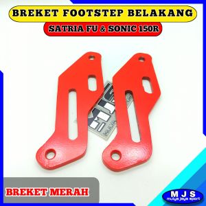Breket Footstep Belakang Satria fu Sonic 150R Plus Jalu Footstep