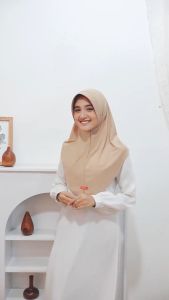 Paket Usaha 100 Pcs Jilbab Instan Jersey Ameena Menutup Dada - Paket Usaha Hijab Sport Terlaris By Shamira