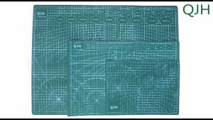 【READY STOCK】A1/A2/A3/A4 Cutting Mat Double-sided PVC Cut Pad Board with White Line Self Healing Cutting Mat Pad Craft