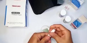 Sinocare Safe-Accu Alat Cek Gula Darah Sinoheart Cek Gula