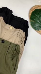 Bronkis Junior Celana Anak Laki Laki Cargo Pendek Bahan stretch Kekinian Distro