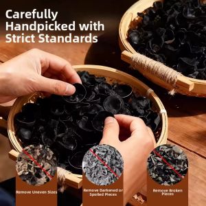 YIFANGYOUTA | Dried Natural No-additives Premium Small Bowl Wood Ear Fungus