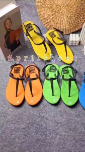 Sandal Wanita Jepit Boloni Kombinasi Karet Macig Terbaru