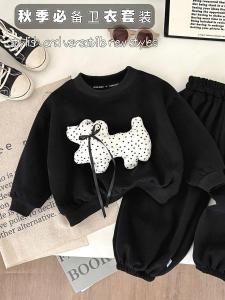 Comfortable Casual Sporty Sweatshirt Set for Men And Women Spring Autumn Fashionable New Arrival Korean Style Long Sleeve Rabbit Fur