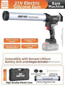 NANWEI | Rechargeable Lithium Electric Silicone Gun For Construction Adhesive