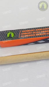SEMPATI Tangkringan Pangkringan Kayu Dewa Jati Halus Bentuk Bulat Oval 62 CM Sangkar Kandang Burung Murai Batu Pijakan Kaki Burung