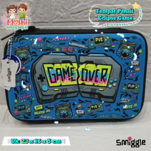 Tempat Pensil Motif Game On / Pencil Case Game Anak Laki-Laki Boy / Tempat Pensil Hard Cover Ecl.Game