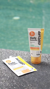 🔥แท้/ดีลสุดคุ้ม/ไลฟ์ทุกวัน🔥(1ซอง) OXECURE DAILY SUNSCREEN Hybrid UV Protection SPF50+ PA++++ 6 กรัม (M)