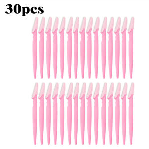 5-100Pcs Eyebrow Trimmer Face Blade Shaver Portable Eye Brow Epilation Hair Removal Safety Eyebrow Cutting Woman Makeup Tools