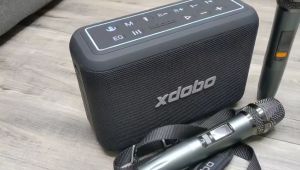 Xdobo X8 Pro 120W + 2 Micro Không Dây Karaoke Không Dây Bluetooth Stereo Loa Siêu Trầm Audiophile Ngoài Trời Loa Di Động