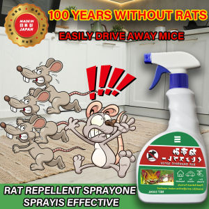 【Powerful rodent repellent】ECeta Rat repellent spray Rodent rat off spray Penghalau Tikus Natural Long-lasting anti rodent and anti bite warehouse kitchen artifact Ubat tikus Mouse repellent Ubat tikus paling berkesan 500ml 驱鼠剂