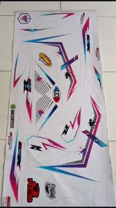 GSX 150 (COD) STIKER STRIPING MOTOR SUZUKI GSX 150 - STIKER LIST GRAFIK SIMPLE WARNA VARIASI DESAIN RACING HOLOGRAM DAN TRANSPARAN BISA COD IP.KODE-373