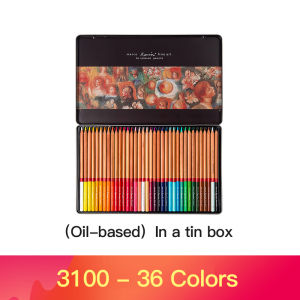 Marco 36-120 Colors Colored Pencil Professional Pastel Coloring Drawing Pencils 175mm Candy Color Pencils for Art Kit Supplies