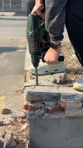 TANZU 21V Cordless Brushless Rotary Hammer Drill | 2-in-1 Impact Drill | 4-Pit Chuck | 4500BPM | 8000mAh | Manila Stock | 24H Fast Shipping