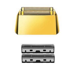Kemei | PROFESSIONAL REPLACEMENT FOIL AND CUTTER BLADES HEAD SET FOR KEMEI 2028 ELECTRIC SHAVER (GOLD OR SILVER)