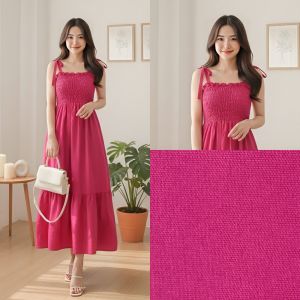 DRESS CANDAKENSI TALI BISA DIATUR NEW MOTIF/ GAUN WANITA BANYAK MOTIF