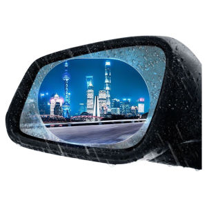 Full Screen Car Rearview Mirror Rainproof Fogproof Film Anti Rain Waterproof Side Window Glass Protection Sticker Automotive Accessories