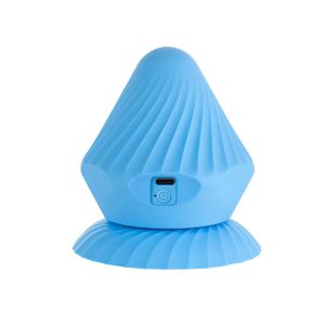 Vibrating Massage Ball มือฟรีพร้อมถ้วยดูดนวดเนื้อเยื่อลึกกลับเจ็บกล้ามเนื้อ Recovery Knot Massager