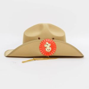 หมวกปีกลูกเสือประถม พร้อมเข็มปักหมวกและดอกจันทร์สีต่างๆ งานมาตรฐาน สวยทนทานไว้วางใจ