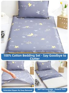 HEYUE | Cotton Duvet Cover Dormitory Use Full Protection
