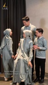 SARIMBIT LUBI 2025 PREMIUM TERBARU BASWARA FAMILY WARNA DUSTY GREEN ORI 100%