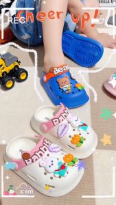 BL-2168-1-BB KC Sandal Baim Anak 1-7 Tahun Sandal Fashion Terbaru Import 3D Antislip